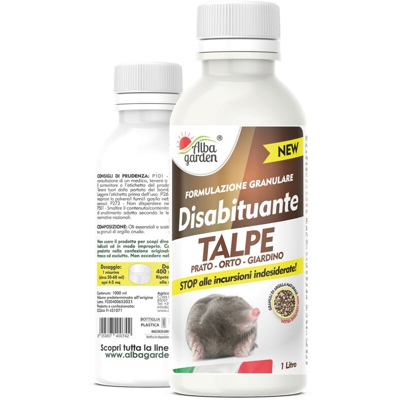 Disabituante repellente barriera talpe granulare x 1 Lt