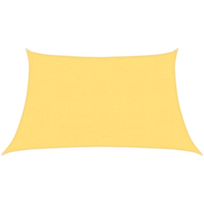 vidaXL Vela Parasole 160 g/m² Beige 3/4x2 m in HDPE - Beige
