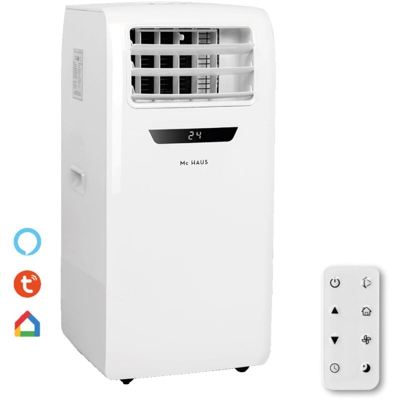 ARTIC-260 - Climatizzatore portatile freddo/caldo, 2,6kW, classe A, 4 in 1: raffreddatore di 9000BTU/h, 2268 frigoriferi, riscaldamento, ventilatore,
