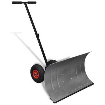 Spazzaneve Manuale Con Ruote