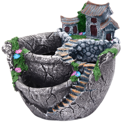 Set di attrezzi da giardino Giardinaggio domestico Piccolo vaso di fiori carnoso Silver Sliver Sky Garden A2 precio