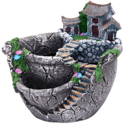 Set di attrezzi da giardino Giardinaggio domestico Piccolo vaso di fiori carnoso Silver Sliver Sky Garden A2