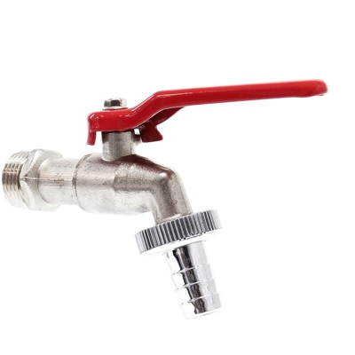 Valvola di uscita a sfera leggera 20.95mm (G1/2") attacco tubo 13mm (1/2")