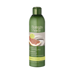 Argilla e Pompelmo - Champú equilibrador y purificante - con Arcilla y extracto de Pomelo (250 ml) - cabello graso en oferta
