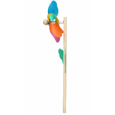 Giardino Finestra Fiore Mulino A Vento Disposizione di Nozze Multi Colorato Olografico Unico Home Decor Bambini Diametro 12 cm