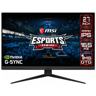 Monitor 27'' LED IPS Optix G273QF 2560x1440 Quad HD Tempo di Risposta 1 ms