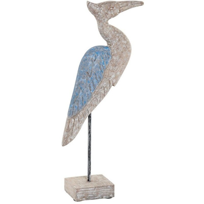 Statua Decorativa DKD Home Decor Metallo Legno di mango (22 x 10.5 x 49 cm)