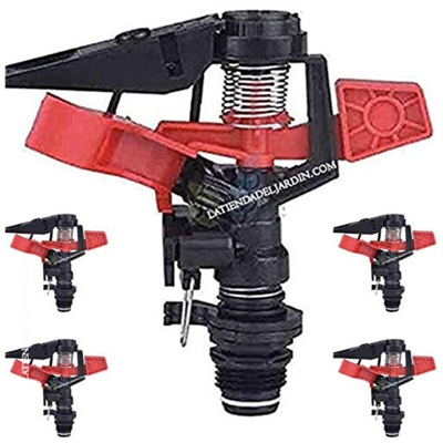 Irrigatore agricolo settoriale 1/2" , da 8 a 13 metri. 5 unit�