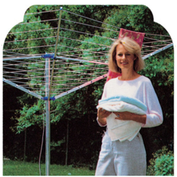 Stendibiancheria ad ombrello 50 mt stendino per esterno - Salone características