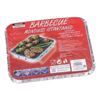 barbecue monouso istantaneo