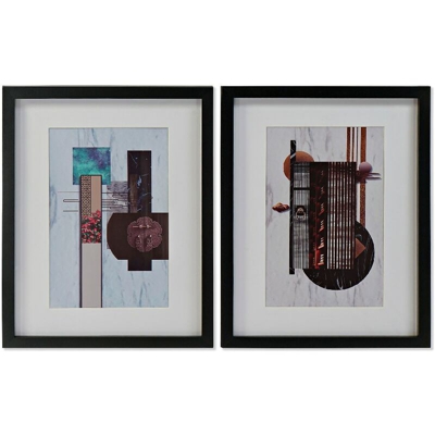 Quadro Art (2 pcs) (35 x 2 x 45 cm) - Dkd Home Decor