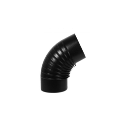 Gomito 65ø Acciaio Smaltato Nero Opaco 12 Cm Aperto características