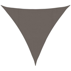 vidaXL Vela Parasole 160 g/m² Antracite 4x4x4 m in HDPE - Antracite en oferta