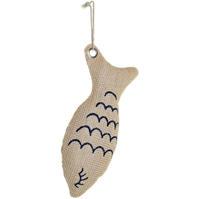 Quadro Azzurro Fibra Natural (39 x 9 x 16 cm) - Dkd Home Decor