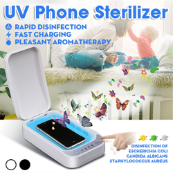 Sterilizzatore UV e cavo USB & ndash;?UV 293.7 nm disinfetta lo spazzolino del telefono uccide i batteri (bianco, ricarica wireless) características