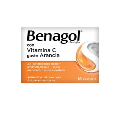 BENAGOL® Vitamina C Gusto Arancia Pastiglie