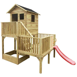 JEJE - casetta in legno per bambini con scivolo características