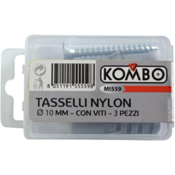 Tasselli In Plastica Con Vite 10Mm Pz 3 precio