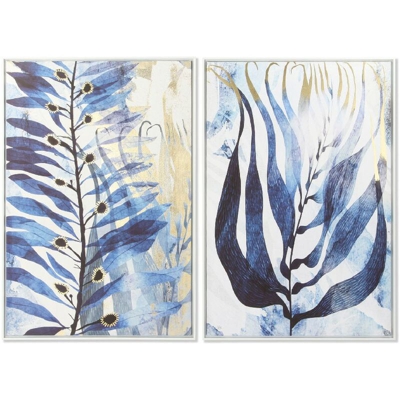 Quadro Tela (2 pcs) (83 x 4.5 x 123 cm) - Dkd Home Decor