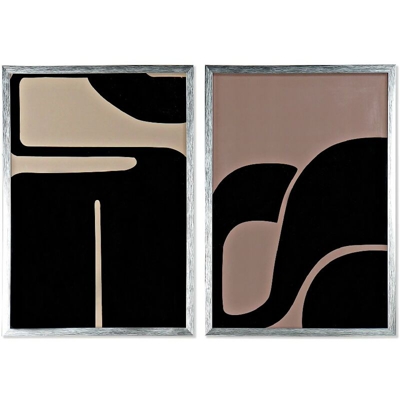 Quadro DKD Home Decor Abstract (2 pcs) (50 x 3 x 70 cm)