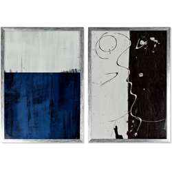 Quadro Abstract (2 pcs) (50 x 3 x 70 cm) - Dkd Home Decor precio