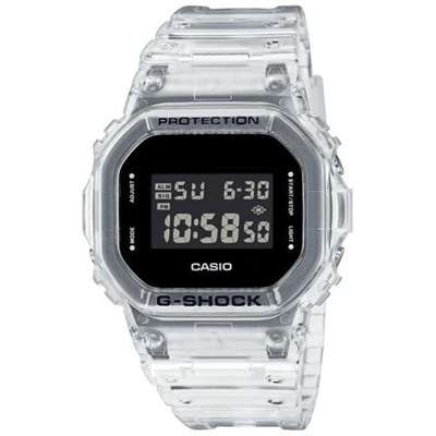 Orologio G-shock Skeleton Bianco Trasparente