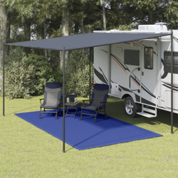 vidaXL Tappeto da Tenda 250x350 cm Blu en oferta