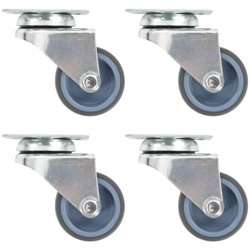 vidaXL Ruote Girevoli Gemellate 32 pz 50 mm características