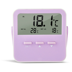 Termometro di allarme per alta e bassa temperatura,Viola en oferta