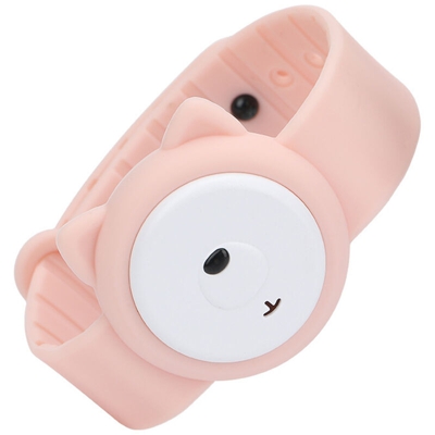 Simpatico braccialetto repellente per zanzare per animali domestici repellente per zanzare ad ultrasuoni portatile all'aperto,rosa