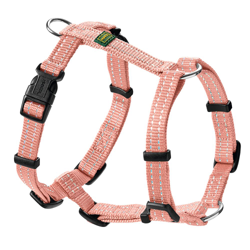 Pettorina per cani Hunter Tripoli rosa chiaro - 41-55 cm circ. torace en oferta