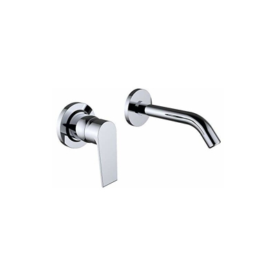 Clever 61121 Rubinetto da Lavabo Monocomando per Incasso Econature, Agora Xtreme, Cromato