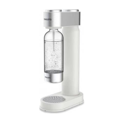 Add4902wh - Macchina Per Soda Bianca Con Finiture Cromate + Bombola Di Co² Da 425 G + 1 Bottiglia In Pet Da 1 Litro precio