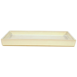 Suiban 31 cm rettangolare bianco Colore - Bianco en oferta