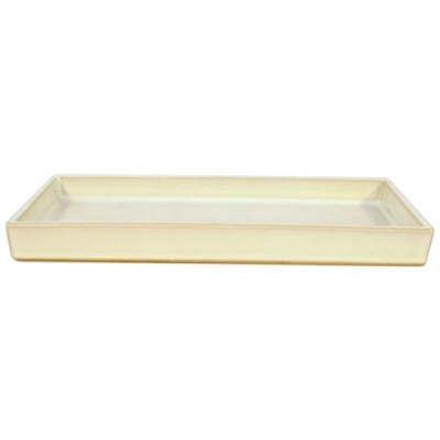 Suiban 31 cm rettangolare bianco Colore - Bianco