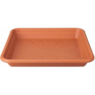 Elho Sottovaso Universal Saucer Square 20Cm Terra