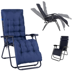 Sdraio Relax Con Cuscino Blu precio