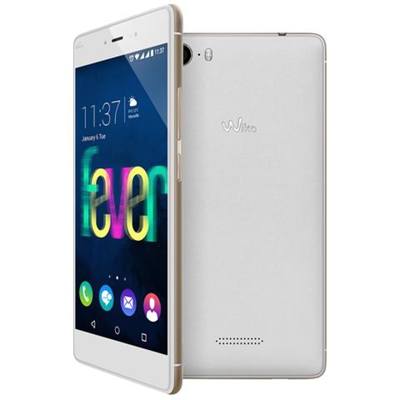 Fever Bianco / Oro Dual Sim Display 5.2'' Full HD Octa Core Ram 3GB Storage 16GB +Slot MicroSD WiFi 4G / LTE Doppia Fotocamera 13Mpx / 5Mpx Android 5.1 - Italia