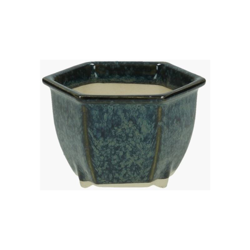 Vaso 9 cm esagonale características