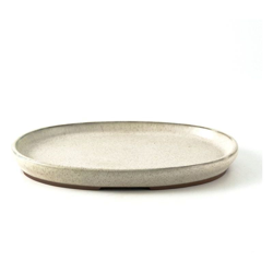 Suiban 21,5 cm ovale beige Colore - Beige en oferta