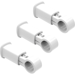 Mensole a fascetta per radiatori da bagno scaldasalviette - Diametro tubi da Ø25 mm, Tenuta 75 Kg - Bianco precio