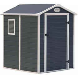 Casetta in Resina Gardiun Marena - 2,47 m² 190x132x203 cm Antracite/Bianco precio