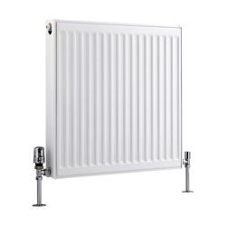 Hudson Reed Eco Radiatore Termoarredo a Piastra Type 21 - Termosifone Convettore Bianco - 1019W - 600 x 600mm - Riscaldamento ad Acqua Calda características