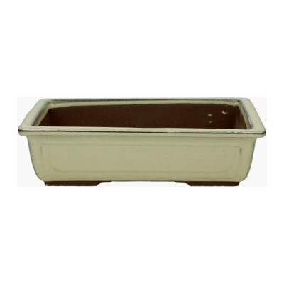 Vaso 33,5 cm rettangolare Colore - Beige
