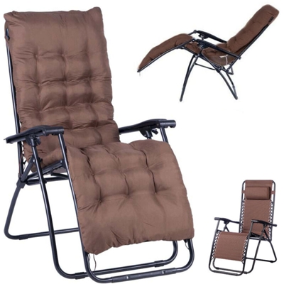 Gipsi - SDRAIO RELAX CON CUSCINO MARRONE