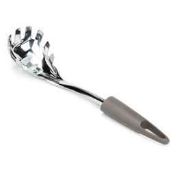 Servispaghetti con Manico Marrone in Acciaio Inox e Polipropilene características