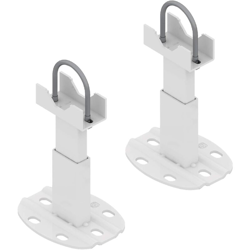 Coppia di fissaggi a pavimento per radiatore alluminio - piedino con sistema anti sgancio per termosifone in alluminio - Portata Massima 200 kg a características