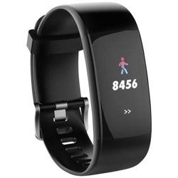 Activity Tracker SW 650 Pro Resistente all'Acqua IP67 Display 0.96'' Bluetooth / GPS per Fitness con Contapassi e Cardiofrequenzimetro Nero - Europa en oferta