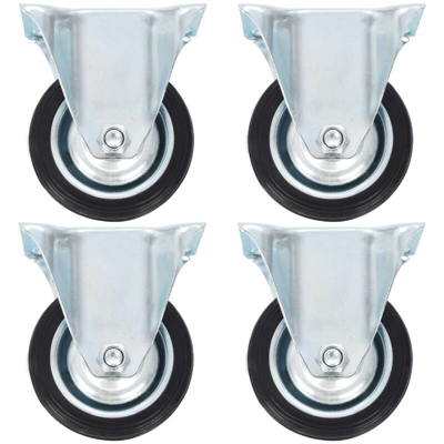 Rotelle Fisse 4 pz 75 mm - Youthup