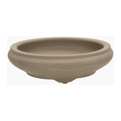 Vaso 20 cm tondo grigio